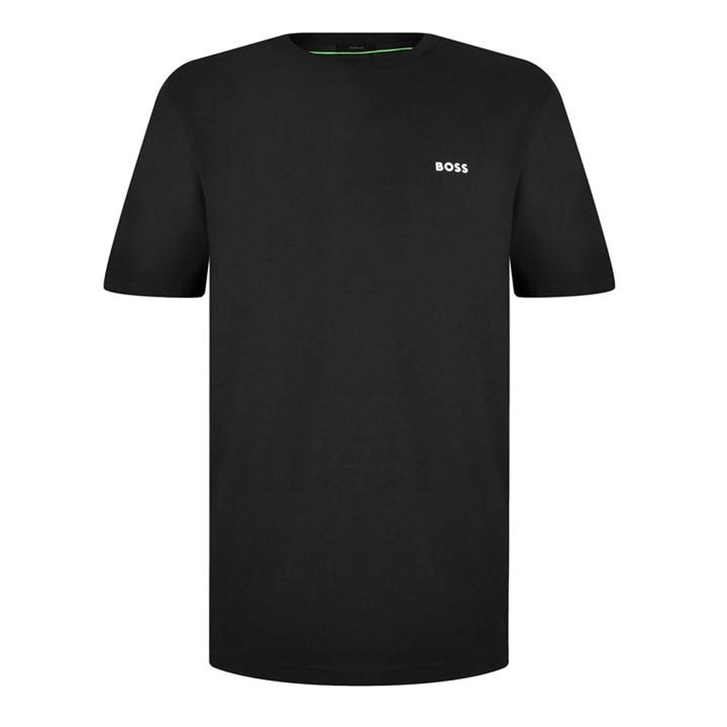 Hugo Boss Crew Logo T-Shirt - Black